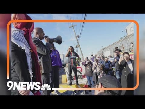 Newark mayor arrested at ICE facility