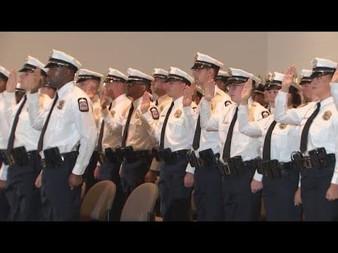 New class of graduates sworn into the Columbus Division of Police