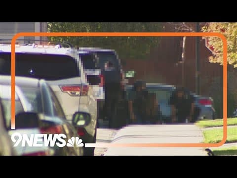 2 officers wounded, suspect dead after Thornton standoff