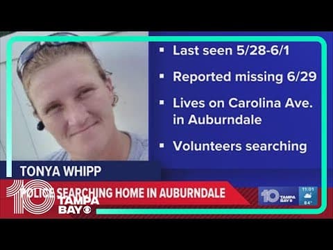 Police search home in Auburndale amid case of missing woman