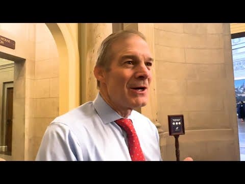 House Judiciary Chairman Jim Jordan reacts to RFK Jr. appointment