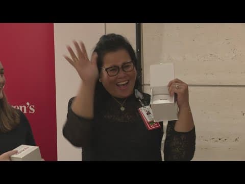 Texas Children's Hospital nurse wins new car