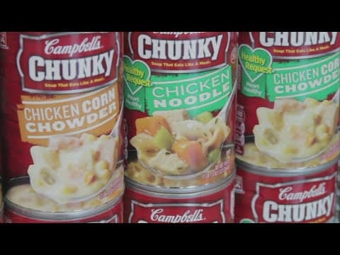 Campbells agree to drop soup from the name on the can