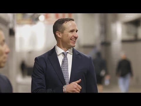 Drew Brees NOLA Pickle Fest press conference