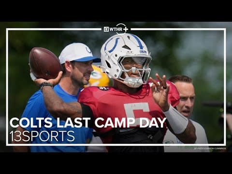 Colts hold joint practice with Packers | Colts Last Camp Day | 13Sports