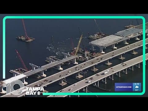 FDOT: New Howard Frankland Bridge to open in Spring 2025