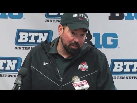 Ryan Day postgame interview | Ohio State-Northwestern