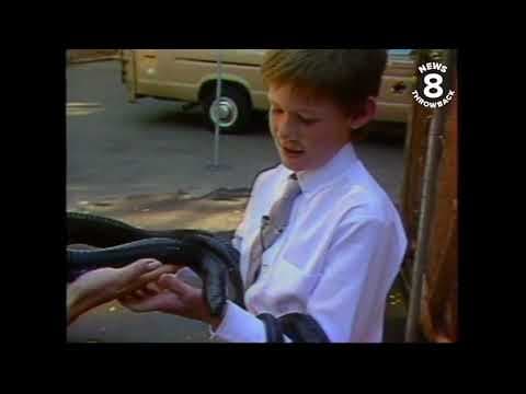 'Cub Reporter' on assignment at San Diego Zoo in 1987