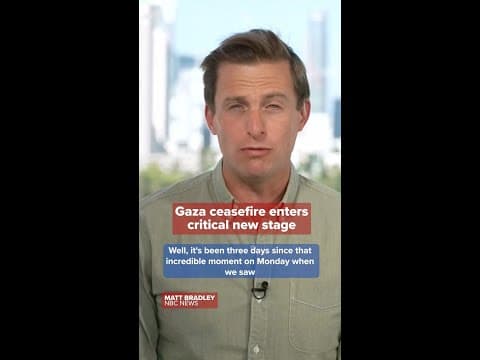 Gaza ceasefire enters complex new stage