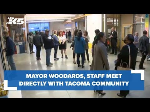 Mayor Woodards, staff meet directly with Tacoma community members for State of the City address