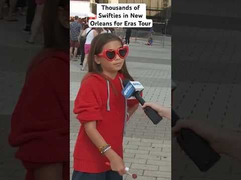 “Swifties” help to explain the Taylor Swift phenomenon. #taylorswift #erastour #neworleans