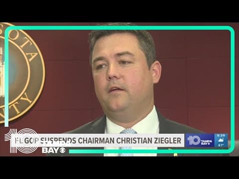 Florida Republican Party suspends chairman and demands his resignation amid rape investigation