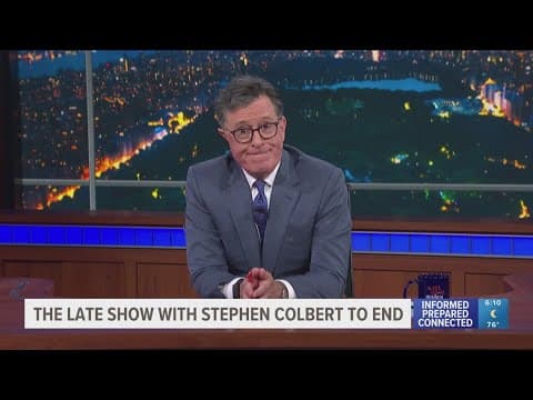 CBS cancels 'The Late Show with Stephen Colbert'