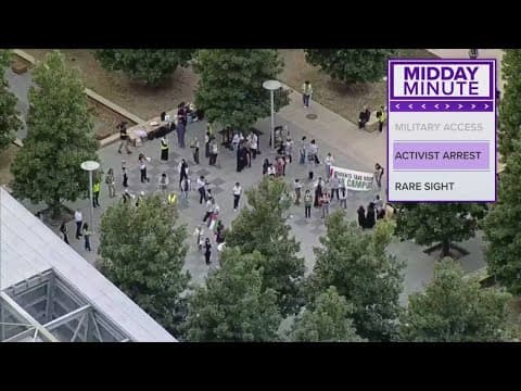 North Texas student protestors call for immigration officials to release pro-Palestinian activist