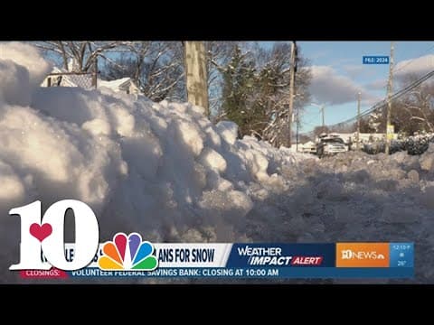 Knoxville leaders share plan for snow event