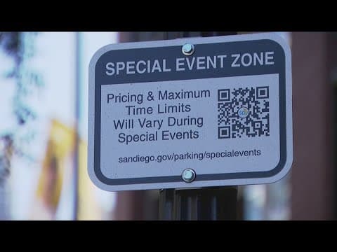 San Diego implements special event parking fees for parking meters near Petco Park