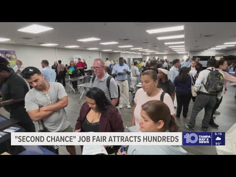 ‘Second Chance’ Job Fair in Tampa connects employers with applicants looking for a fresh start