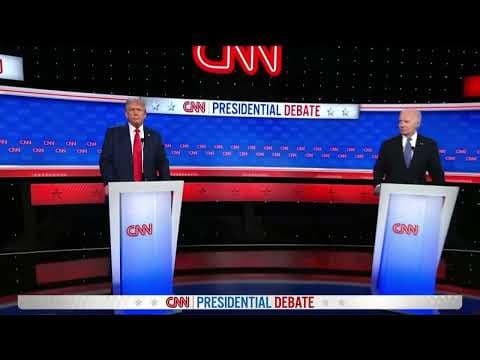 Biden and Trump meet on the debate stage in Atlanta