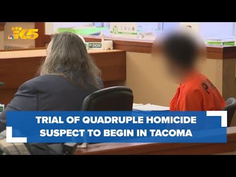 Jury selection for trial of quadruple homicide suspect begins Monday