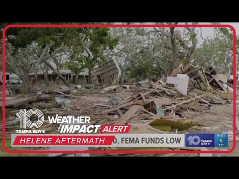 Thousands in Tampa Bay still without power after Hurricane Helene