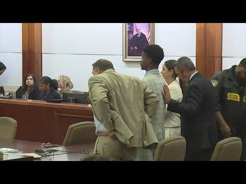 Guilty: AJ Armstrong 'devasted' after jury convicts him of killing his parents in 2016