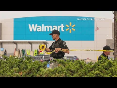 A man accused of stabbing 11 people at a Walmart is in Michigan authorities' custody