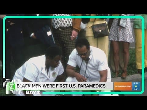 Black men were the first paramedics in the U.S.