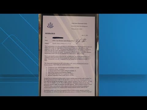 State Department fires 1,300+ workers, crowds arrive to support those fired