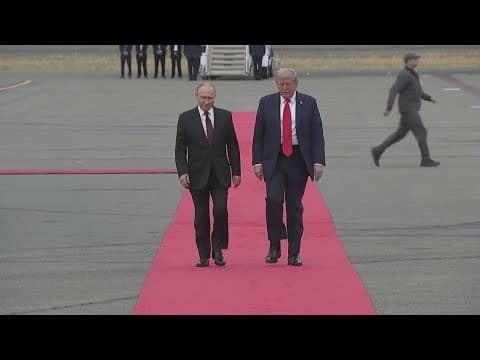 Trump, Putin meet in Alaska for summit