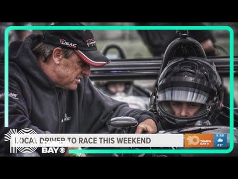 Local Grand Prix driver got his start racing go-karts in Palmetto as a kid with his dad