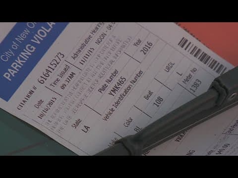 New Orleans Ticket Amnesty Program Ends Sunday, Aug. 31