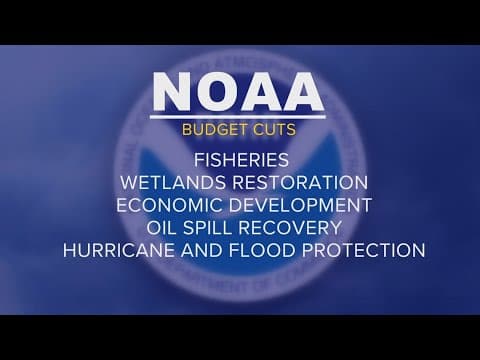 NOAA's budget plan outlines cuts to research