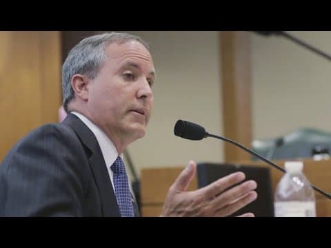 Attorney General Ken Paxton sues companies over “forever chemicals”