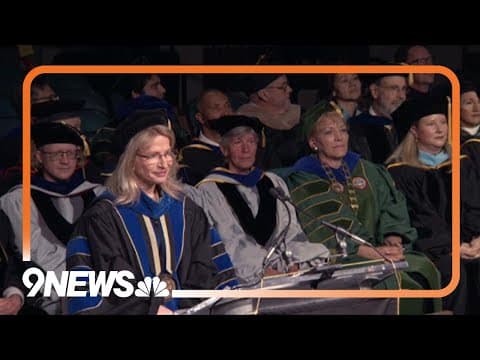 CU Denver commencement protest