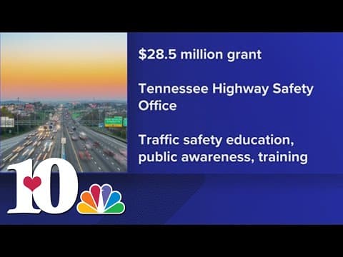 New multi-million dollar grant to help keep roads safe in Tennessee