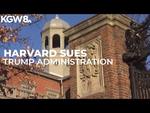 Harvard sues Trump administration over university grant freeze