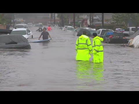 San Diego Storm Update 10 p.m. | Widespread damage floods homes, cars, roads