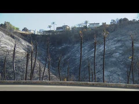 Fairmount Fire started in or near homeless encampment, according to San Diego Fire Rescue