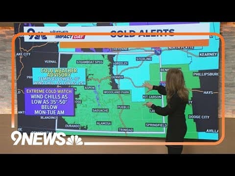 Extended headlines | Polar vortex brings subzero temperatures to Colorado