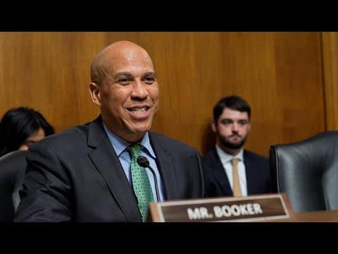 Cory Booker breaks the record for longest Senate speech