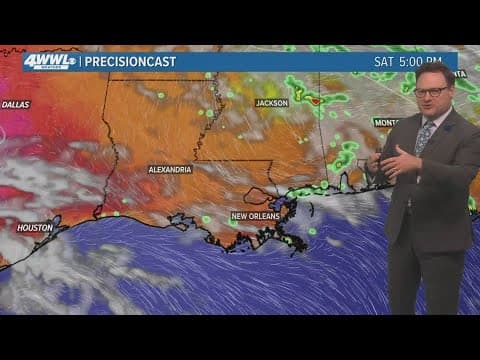 New Orleans Weather: Conditions improving as Francine moves north