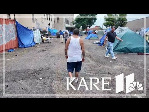 Minneapolis calls for encampment on private property to clear