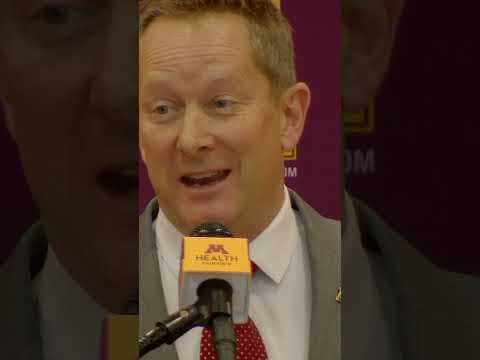 KARE 11's Reggie Wilson asks new Gophers men's basketball coach Niko Medved about early success