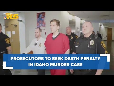 Prosecutors to seek death penalty against Bryan Kohberger in Idaho murders case