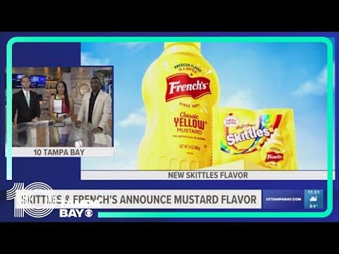 French's and Skittles announce mustard-flavored creation for National Mustard Day