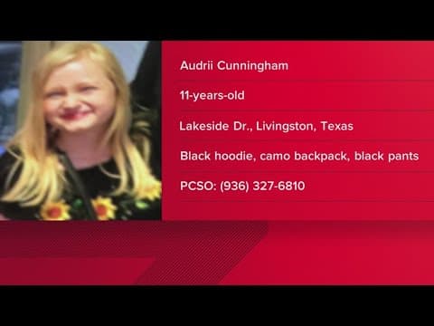 Texas DPS asking for tips in finding missing Livingston girl at center of AMBER Alert