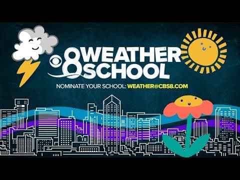 CBS 8 Weather School | Visiting Joyner Elementary School in City Heights