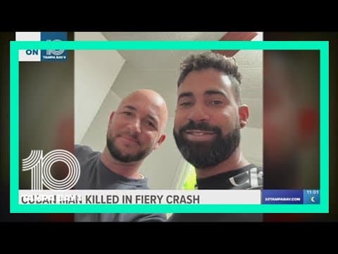 Cuban man killed in fiery crash on Howard Frankland Bridge, 8 months after arriving in US