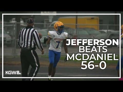 Jefferson dominates McDaniel to close regular season | Friday Night Football