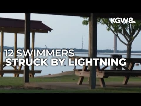 12 hospitalized after lightning strike at popular South Carolina lake